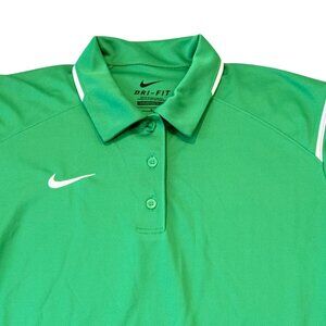 Ladies Medium - Green Nike Dri‑FIT Women’s Polo